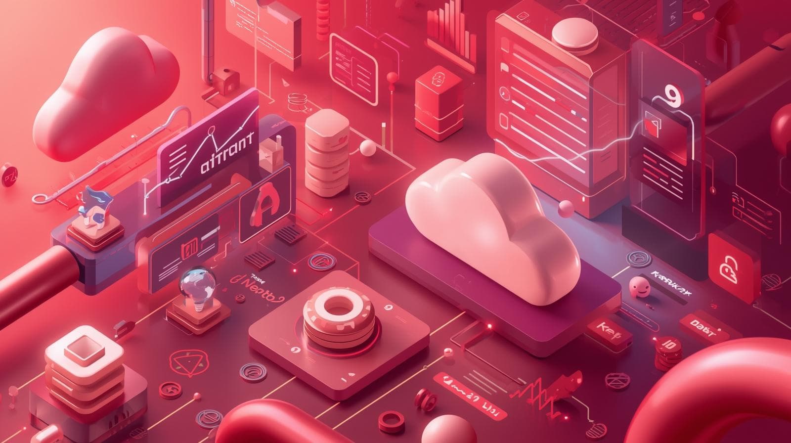 Design team collaborating on a digital experience